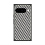 プレミアムパネル with Pixelsnap［ Small Stripe - Gray × Black ］