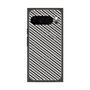 プレミアムパネル with Pixelsnap［ Small Stripe - Gray × Black ］