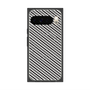 プレミアムパネル with Pixelsnap［ Small Stripe - Gray × Black ］
