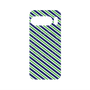 プレミアムパネル with Pixelsnap［ Small Stripe - Navy × Green ］
