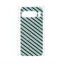 プレミアムパネル with Pixelsnap［ Small Stripe - Navy × Green ］