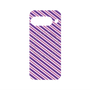 プレミアムパネル with Pixelsnap［ Small Stripe - Purple × Pink ］