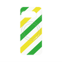 プレミアムパネル with Pixelsnap［ Big Stripe - Green × Yellow ］