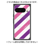 プレミアムパネル with Pixelsnap［ Big Stripe - Purple × Pink ］