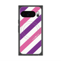 プレミアムパネル with Pixelsnap［ Big Stripe - Purple × Pink ］