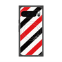 プレミアムパネル with Pixelsnap［ Big Stripe - Red × Black ］