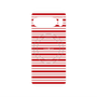 プレミアムパネル with Pixelsnap［ Small Border - Red ］