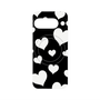 プレミアムパネル with Pixelsnap［ Dot Hearts - Black ］
