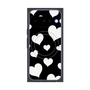 プレミアムパネル with Pixelsnap［ Dot Hearts - Black ］