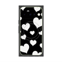 プレミアムパネル with Pixelsnap［ Dot Hearts - Black ］