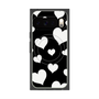 プレミアムパネル with Pixelsnap［ Dot Hearts - Black ］