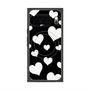 プレミアムパネル with Pixelsnap［ Dot Hearts - Black ］
