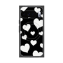 プレミアムパネル with Pixelsnap［ Dot Hearts - Black ］