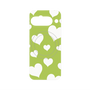 プレミアムパネル with Pixelsnap［ Dot Hearts - Green ］