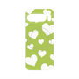 プレミアムパネル with Pixelsnap［ Dot Hearts - Green ］