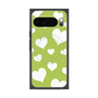 プレミアムパネル with Pixelsnap［ Dot Hearts - Green ］