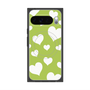 プレミアムパネル with Pixelsnap［ Dot Hearts - Green ］