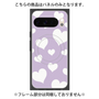 プレミアムパネル with Pixelsnap［ Dot Hearts - Purple ］