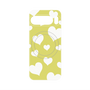 プレミアムパネル with Pixelsnap［ Dot Hearts - Yellow ］