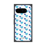 プレミアムパネル with Pixelsnap［ Stripe Hearts - Blue ］