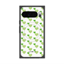 プレミアムパネル with Pixelsnap［ Stripe Hearts - Green ］