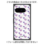 プレミアムパネル with Pixelsnap［ Stripe Hearts - Purple ］