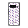 プレミアムパネル with Pixelsnap［ Stripe Hearts - Purple ］