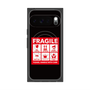 プレミアムパネル with Pixelsnap［ FRAGILE Sticker - Black ］