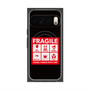 プレミアムパネル with Pixelsnap［ FRAGILE Sticker - Black ］