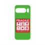 プレミアムパネル with Pixelsnap［ FRAGILE Sticker - Green ］