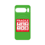 プレミアムパネル with Pixelsnap［ FRAGILE Sticker - Green ］
