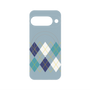 プレミアムパネル with Pixelsnap［ Nordic Argyle - Blue ］
