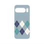 プレミアムパネル with Pixelsnap［ Nordic Argyle - Blue ］