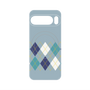 プレミアムパネル with Pixelsnap［ Nordic Argyle - Blue ］