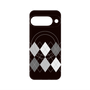プレミアムパネル with Pixelsnap［ Nordic Argyle - Black ］