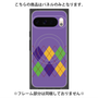 プレミアムパネル with Pixelsnap［ Nordic Argyle - Purple ］