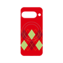 プレミアムパネル with Pixelsnap［ Nordic Argyle - Red ］