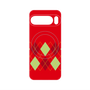 プレミアムパネル with Pixelsnap［ Nordic Argyle - Red ］