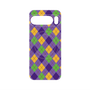 プレミアムパネル with Pixelsnap［ Argyle - Purple ］