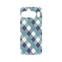 プレミアムパネル with Pixelsnap［ Argyle - Blue ］