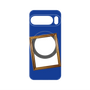 プレミアムパネル with Pixelsnap［ Photo Frame - Blue ］