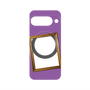 プレミアムパネル with Pixelsnap［ Photo Frame - Purple ］