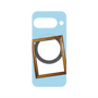 プレミアムパネル with Pixelsnap［ Photo Frame - Light Blue ］