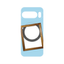 プレミアムパネル with Pixelsnap［ Photo Frame - Light Blue ］