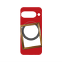 プレミアムパネル with Pixelsnap［ Photo Frame - Red ］