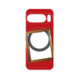 プレミアムパネル with Pixelsnap［ Photo Frame - Red ］