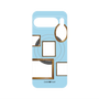 プレミアムパネル with Pixelsnap［ Photo Frames - Light Blue ］