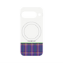 プレミアムパネル with Pixelsnap［ CASEPLAY Tartan Check - Purple ］