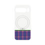 プレミアムパネル with Pixelsnap［ CASEPLAY Tartan Check - Purple ］