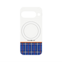 プレミアムパネル with Pixelsnap［ CASEPLAY Tartan Check - Blue ］